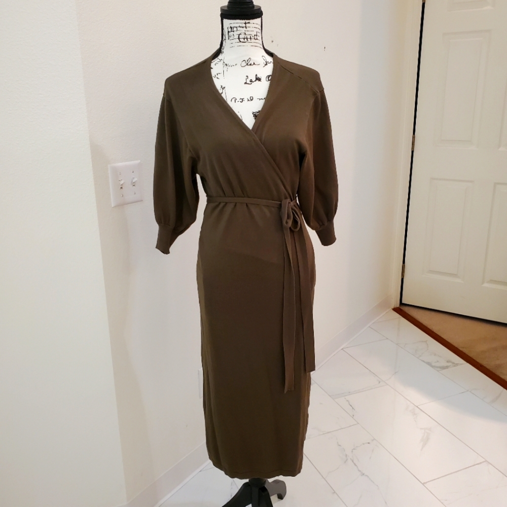 Shoedazzle side tie dress